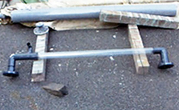 塩ビ（HI）製　液面計製作
